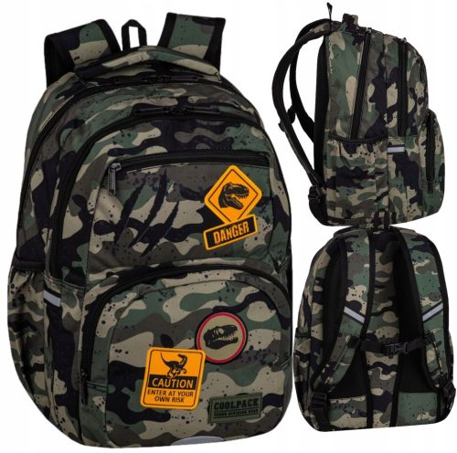 COOLPACK PICK ŠKOLSKI RUKSAK ZA MLADE DANGER CAMO