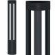 Lampa vrtna SuperLED Menara M 60 cm crna