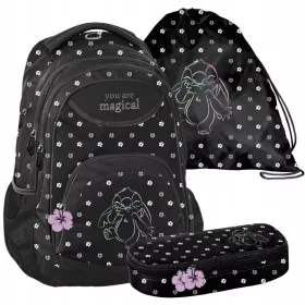   STICH MLADI ŠKOLSKI RANAC BeUniq Lilo i Stitch Disney + 2 dodatna proizvoda