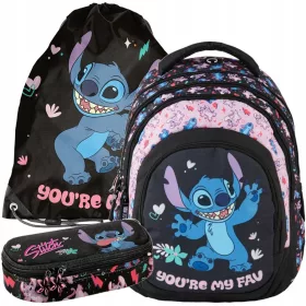 Paso Disney Lilo i Stitch My Fau školski ruksak SET