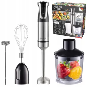    ADLER EUROPE Štapni blender Višenamjenski ručni blender 1800 W AD4627 1800 W crni
