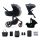 Kinderkraft PRIME 2 PRO crna multifunkcionalna kolica 3u1 + MINK PRO sjedalo