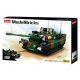  Sluban Model Bricks B0839 Leopard Tank 766 kom + Certifikat "Super Bricks Constructor".