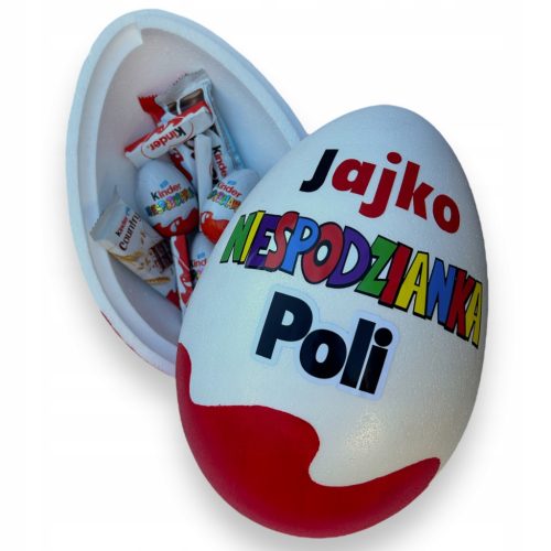  Jaje iznenađenja sa imenom djeteta, poklon za rođendan, imendan, 30 cm