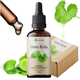   Ekstrakt Gotu Kola 50ml - Poboljšava Memoriju i Podržava Regeneraciju Kože