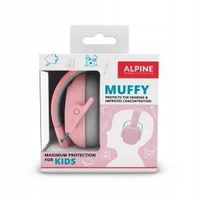 Alpske zaštitne slušalice za djecu Alpine Muffy Kids, roza