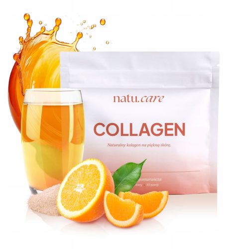 Kolagen Morski z Witaminą C Okusom Naranče - Natu.Care 3000mg