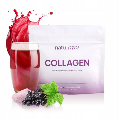 Morski Kolagen u Prahu s Okusom Crnog Ribiza - Natu.Care 3000 mg