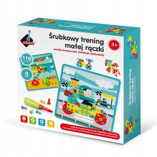 Askato mozaična zagonetka za trening motorike malih ruku