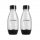 SodaStream boce 0,5L - pakiranje od 2 crna emotikona