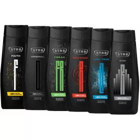  STR8 MUŠKI GEL ZA TUŠIRANJE 400ml ORIGINAL + SET OD 5 RAZLIČITIH MIRISA