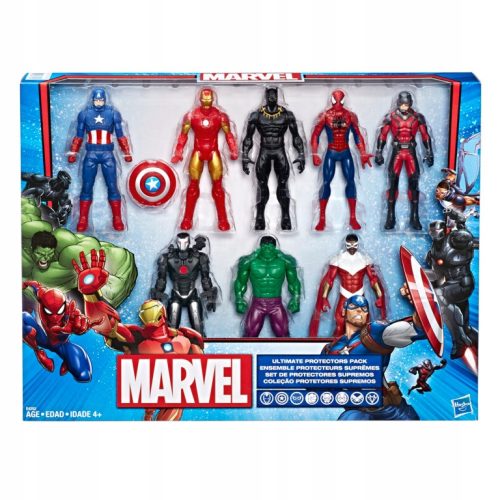 Marvel Avengers Ultimate Zaštita Set od 8 Hasbro Superheroja Figurica