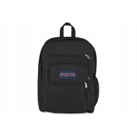   JanSport veliki učenički ruksak s više pregrada, crni, model Big Student