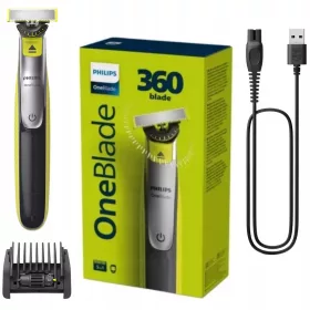   PHILIPS JEDNOKLINSKI 360 TRIMER ZA BRIJANJE LICA, MUŠKI ALAT ZA OBRVU, LICE, TIJELO