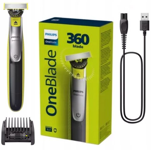 PHILIPS JEDNOKLINSKI 360 TRIMER ZA BRIJANJE LICA, MUŠKI ALAT ZA OBRVU, LICE, TIJELO