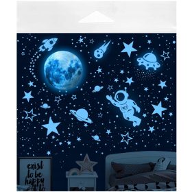  FLUORESCENTNE ZVIJEZDE KOSMOS NALJEPNICE ZIDNE NALJEPNICE