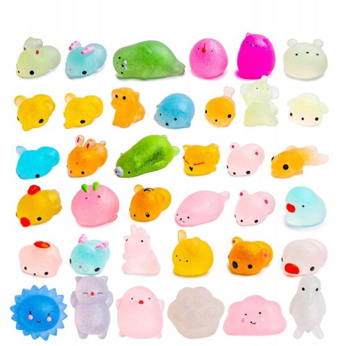 Mochi Squishy Toy Sensory Play Set 40 Pieces