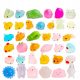 Mochi Squishy Toy Sensory Play Set 40 Pieces