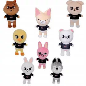 SKZOO MASKOTA - STRAY KIDS PLIŠANA IGRAČKA 8 kom.