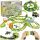 MEGA RACE TRACK DINOSAUR PARK XXL DINO CAR 324 elementa LOOP
