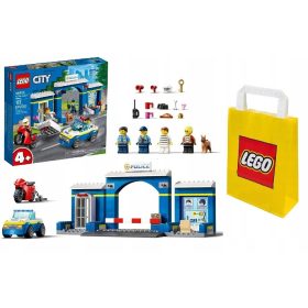    LEGO City 60370 Policijska postaja - Potjera + VP papirna vrećica LEGO 6315792 Srednja