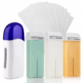    DOLL Xanitalia 3x vosak za depilaciju tijela u roli 100ml + GRIJAČ ZA TRAKE