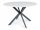  Okrugli stol Signal Tables 120 x 120 x 76 cm crni