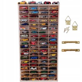   POLICA ZA AUTOBOMBILE VERTIKALNA SA 80 PREGRADA - DRVENA - OD PROIZVOĐAČA