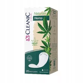   CLEANIC Naturals Organski higijenski ulošci od konoplje 20 kom