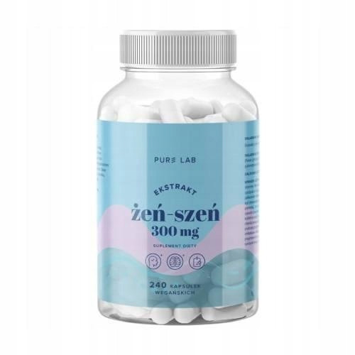 Aura Herbals ČISTI LAB Ekstrakt ginsenga 300 mg 240 kapsula