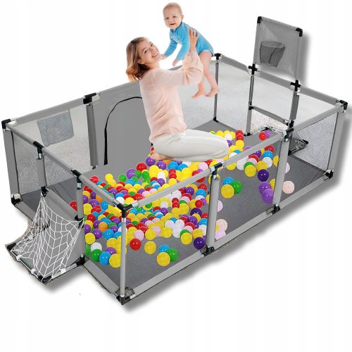 KOJEC ZA DJECU XXL 180x120 + 10 PIŁICA