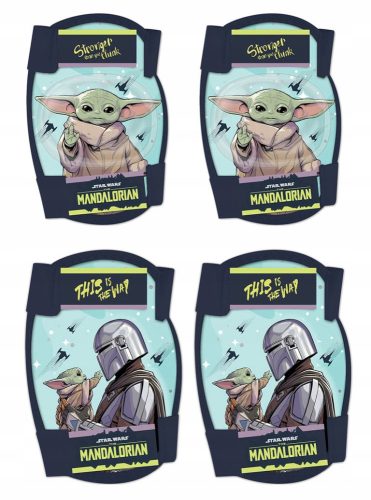  ŠTITNICI ZA KOLJENA I LAKTE ZA ROLE, STAR WARS BICIKL x4