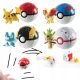  Pokemon Clip Go PokeBall figure SET OD 4
