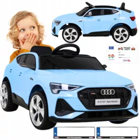  Automobil na akumulator Audi E-Tron 4x4 Sportback Blue