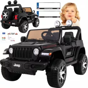  Auto na akumulator Jeep Wrangler Rubicon Black