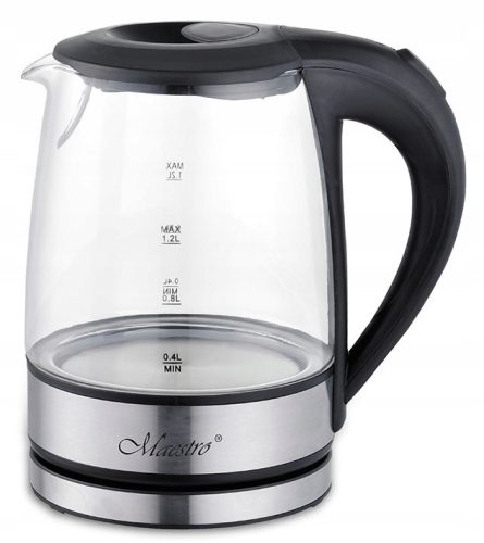  Kuhalo za vodu Maestro MR-062 1630 W 1,2 l prozirno