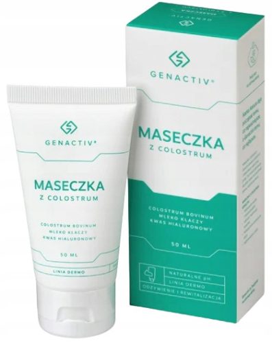 Maska za lice s colostrumom 50 ml - Regeneracija i hidratacija