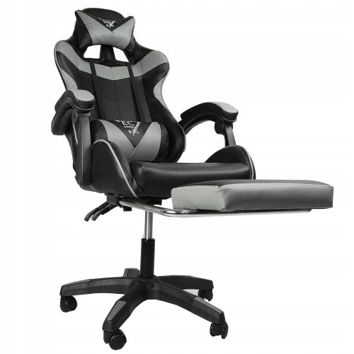 Elegantna gaming stolica s osloncem za noge