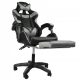 Elegantna gaming stolica s osloncem za noge