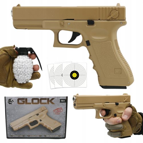 Pistolet na kuglice Glock Metal Gratis 800 Sztuk Kulek