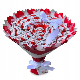    Slatki buket slatkiša Kinder Bueno Mini. Poklon za rođendan, prvu pričest