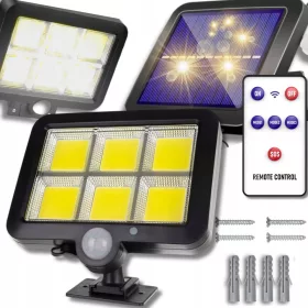    Ulična svjetiljka SOLARNA SVJETILJKA SA SENZOROM KRETANJA U SUBRAK D1 300 W 10000 lm na solarni pogon