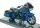 Harley-Davidson CVO Road Glide Plavi Motocikl 1:18 Maisto 2018 Novo