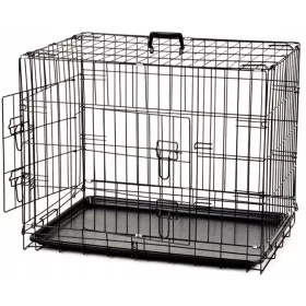   Metalni transporter za ljubimce, kavez za psa, mačku, zeca, dimenzija 91x58x66 cm