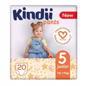    Kindii Upijajuće pelene junior veličina 5 (12-17 kg) 20 komada