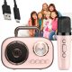  BEŽIČNI KARAOKE SET SA BLUETOOTH MIKROFONOM + ZVUČNIK ZA DJECU + USB - USB-C KABEL 0,5 M 50 CM BIJELI