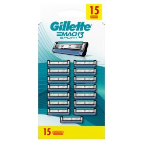   Gillette Mach3 Sport zamjenski ulošci za muške britvice, 15 komada