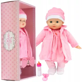   SLATKA BEBA KOJA GOVORI I PEVA NA POLJSKOM SA ZATVORENIM OČIMA - ODEĆA ZA BEBE NA BOČICI