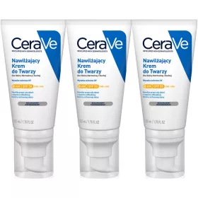 CeraVe Dnevna Hidratantna Krema za Lice SPF 50, 3 x 52ml