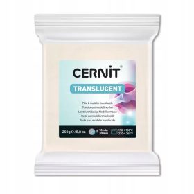 Cernit Masa za modeliranje Transparent White 250g